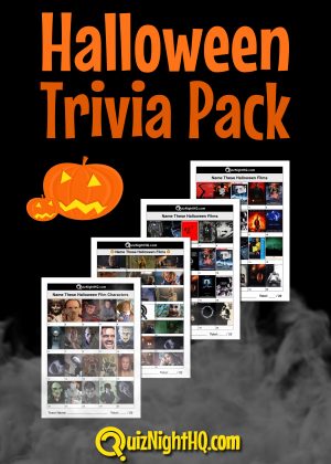 spooky halloween trivia pack package product quiz picture image rounds